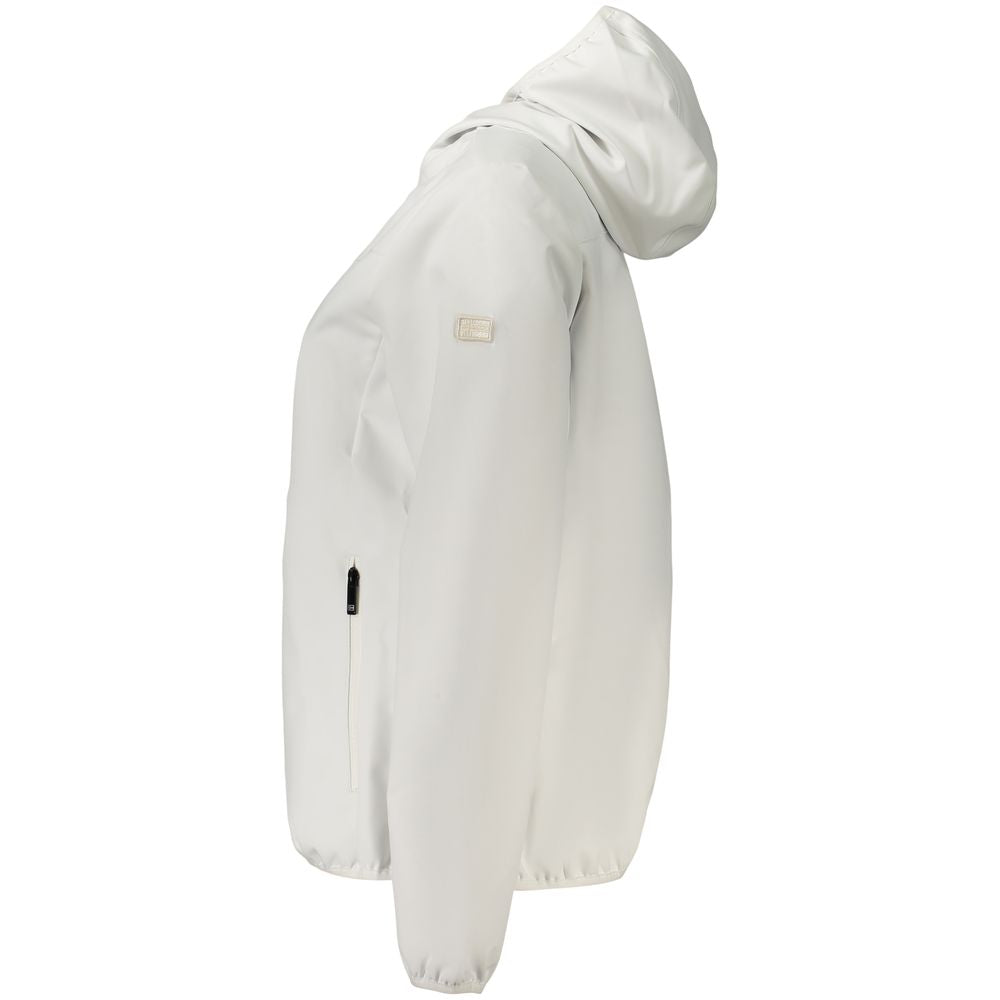 Norway 1963 White Polyester Women's Women's Jacket