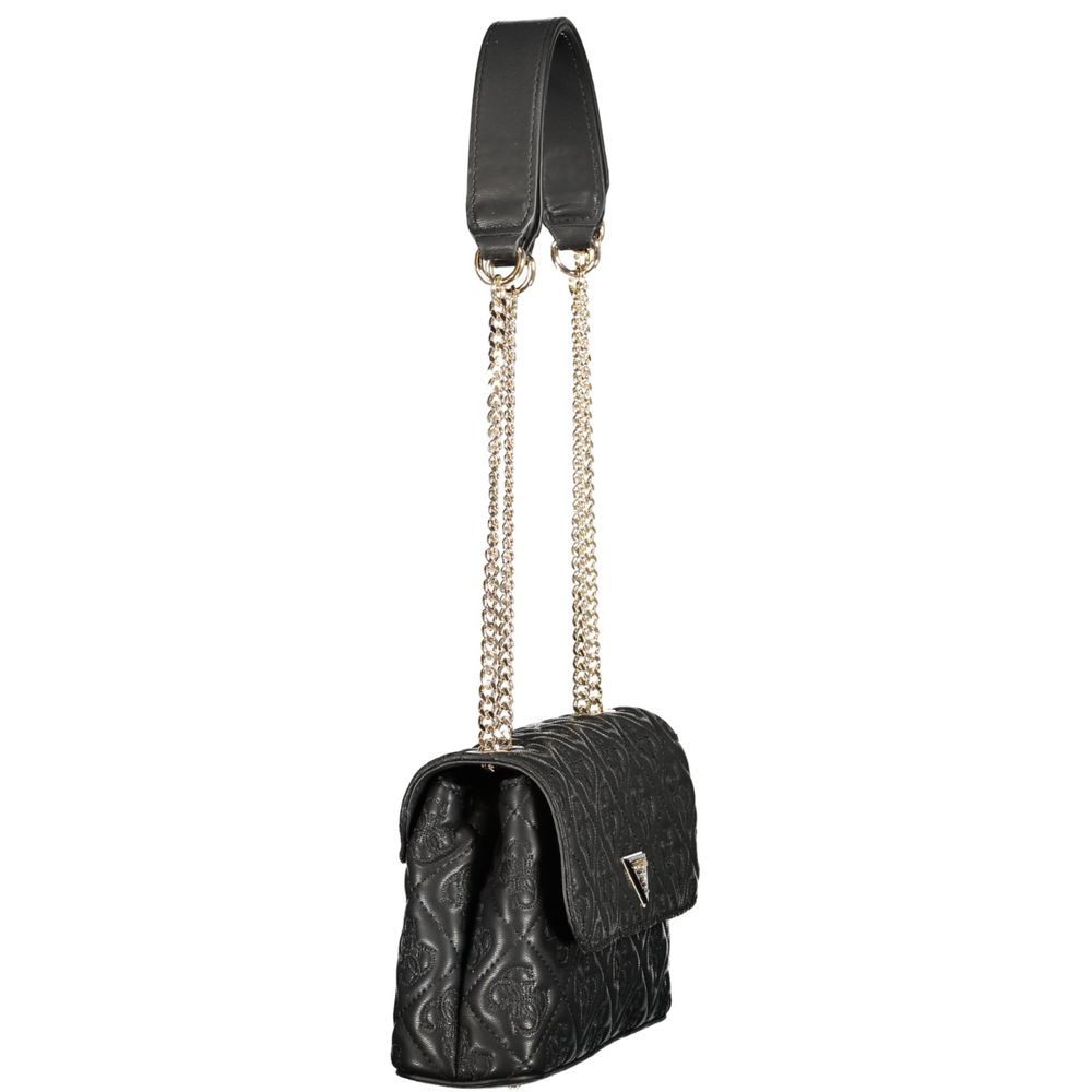 Guess Jeans Black Polyethylene Women's Handbag