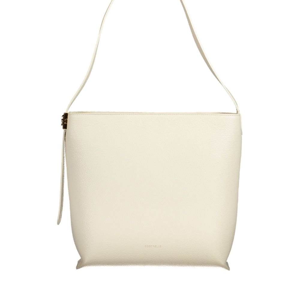 Coccinelle White Leather Women's Handbag