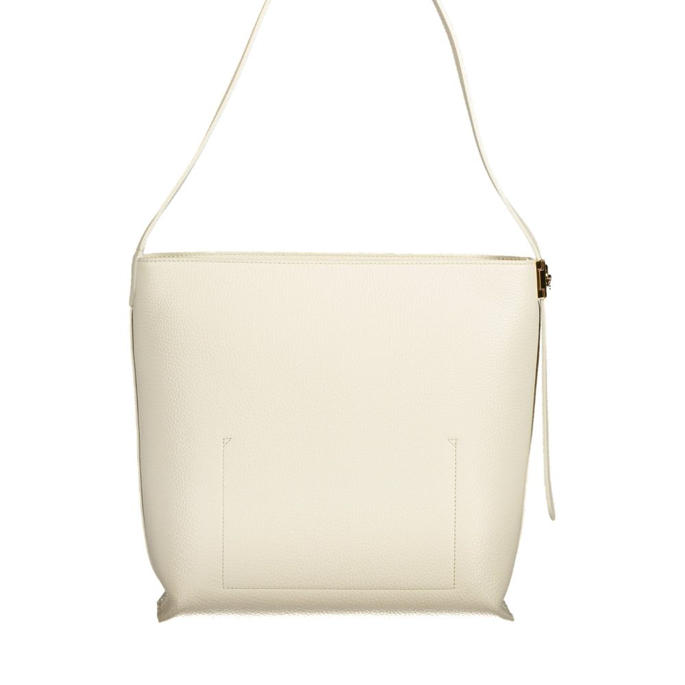 Coccinelle White Leather Women's Handbag