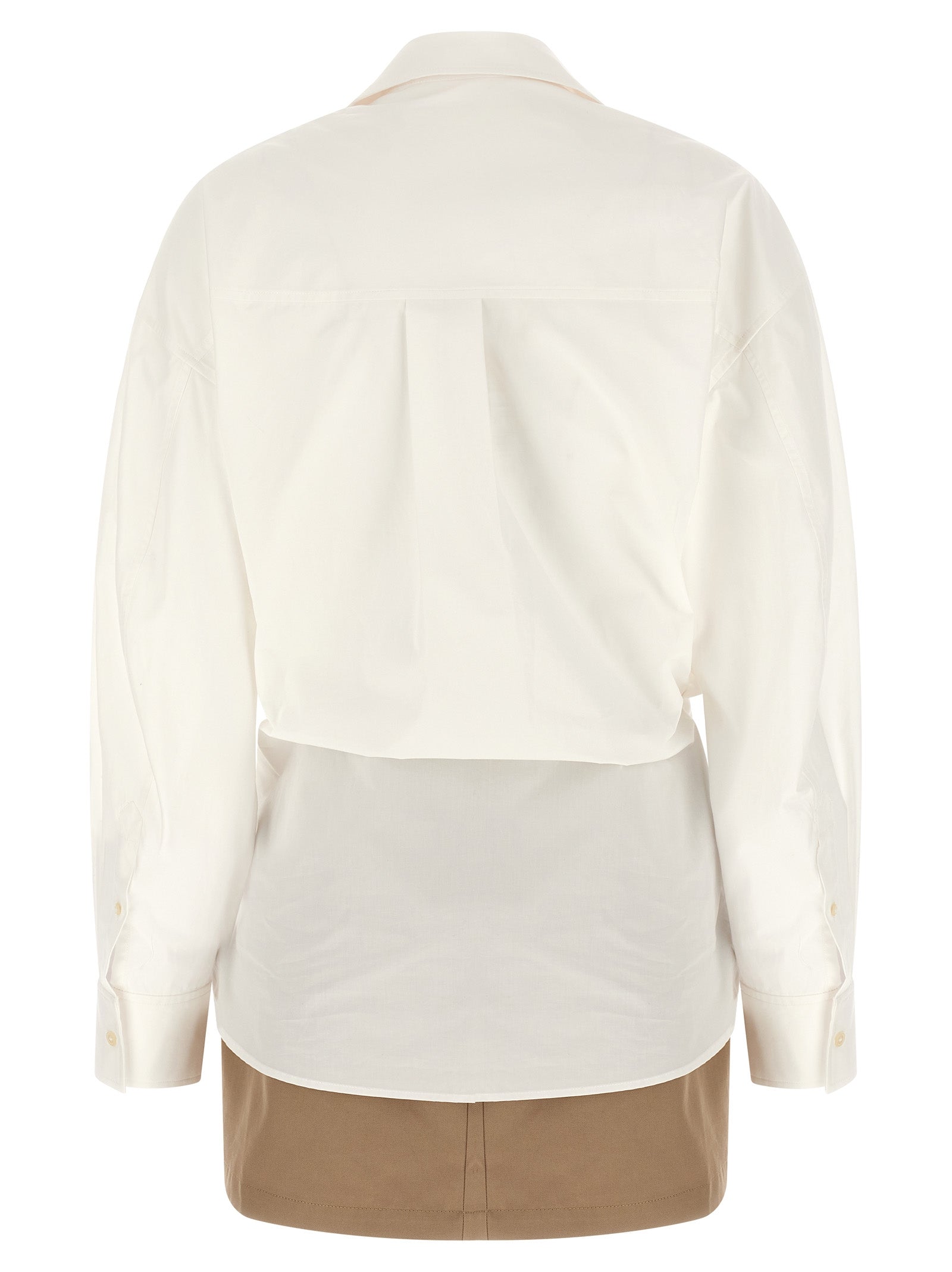 Alexander Wang White Cotton Short Women's Dress