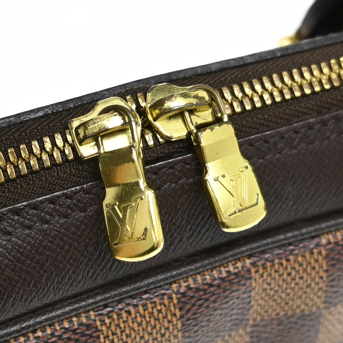 Louis Vuitton Brera Damier Brown Canvas Handbag (Pre-Owned)