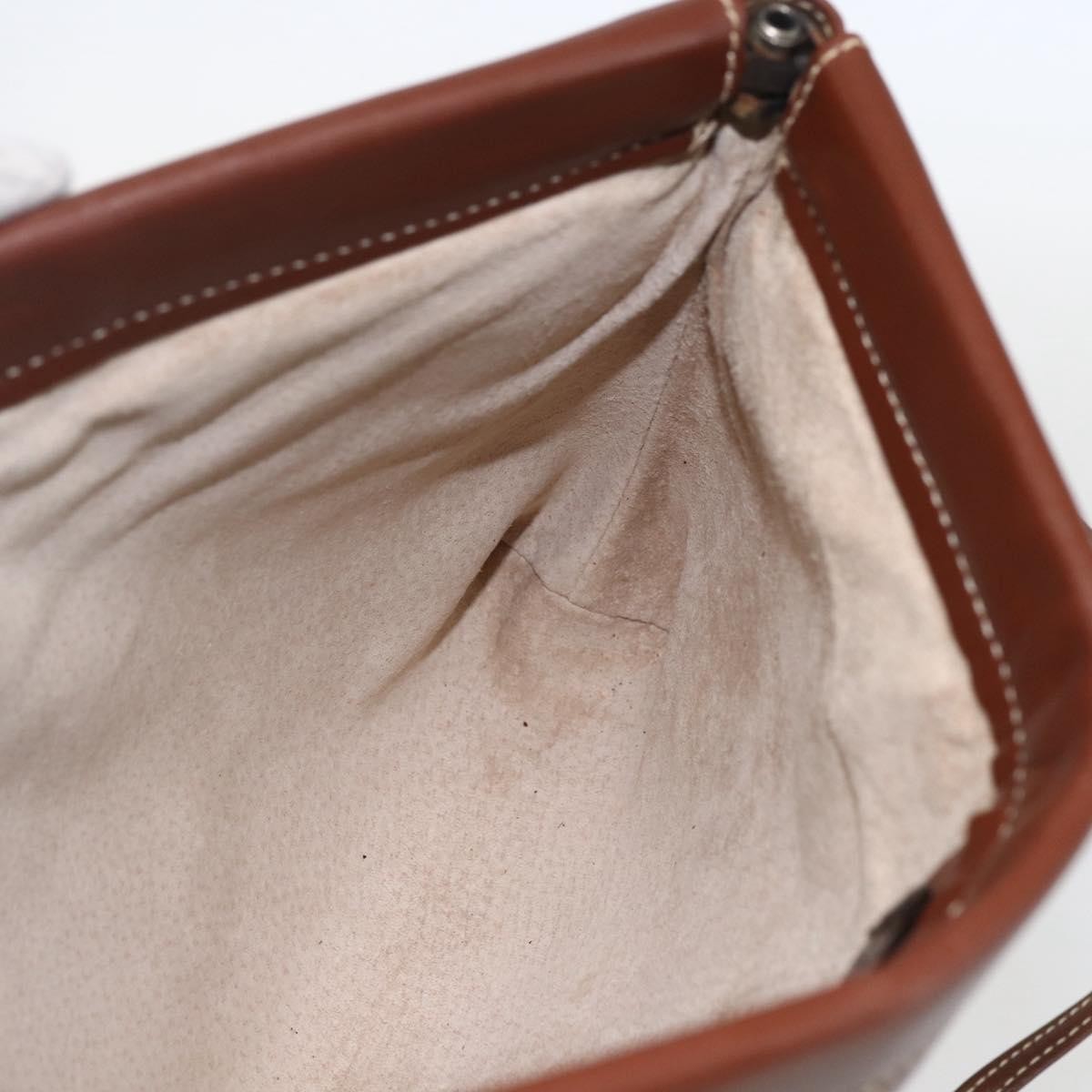 Gucci Vintage Leather White Leather Shoulder Bag Bag (Pre-Owned)