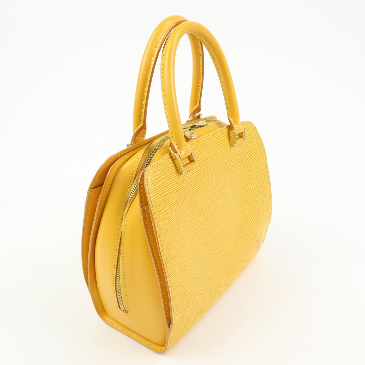 Louis Vuitton Pont Neuf Epi Leather Yellow Leather Handbag (Pre-Owned)