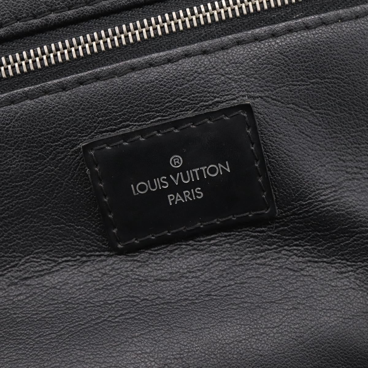 Louis Vuitton Trousse Toilette Damier Canvas Black Canvas Clutche & Pouche Bag (Pre-Owned)