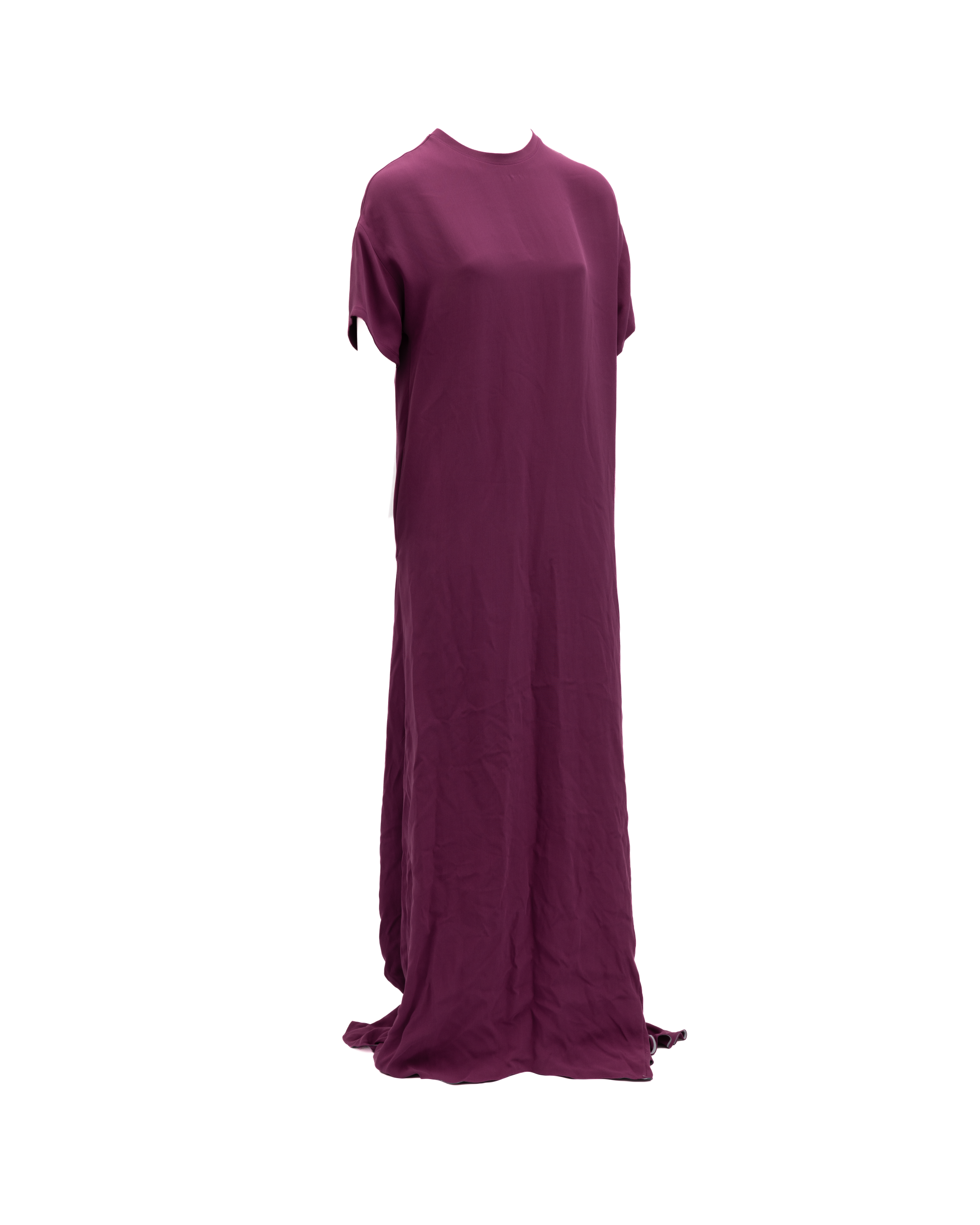 Valentino Garavani Burgundy Maxi Women's Dress