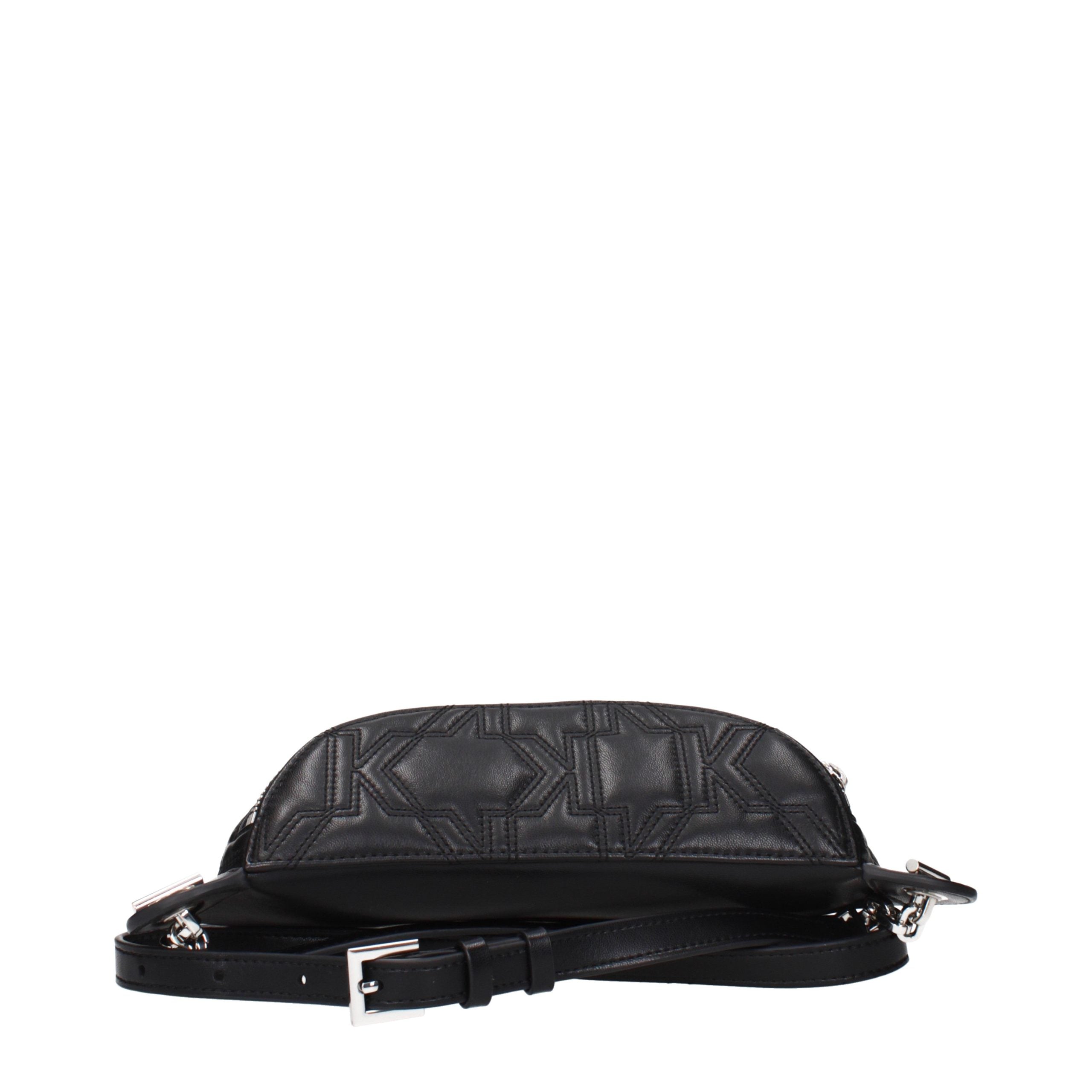 Karl Lagerfeld Black Leather Women's Backpack