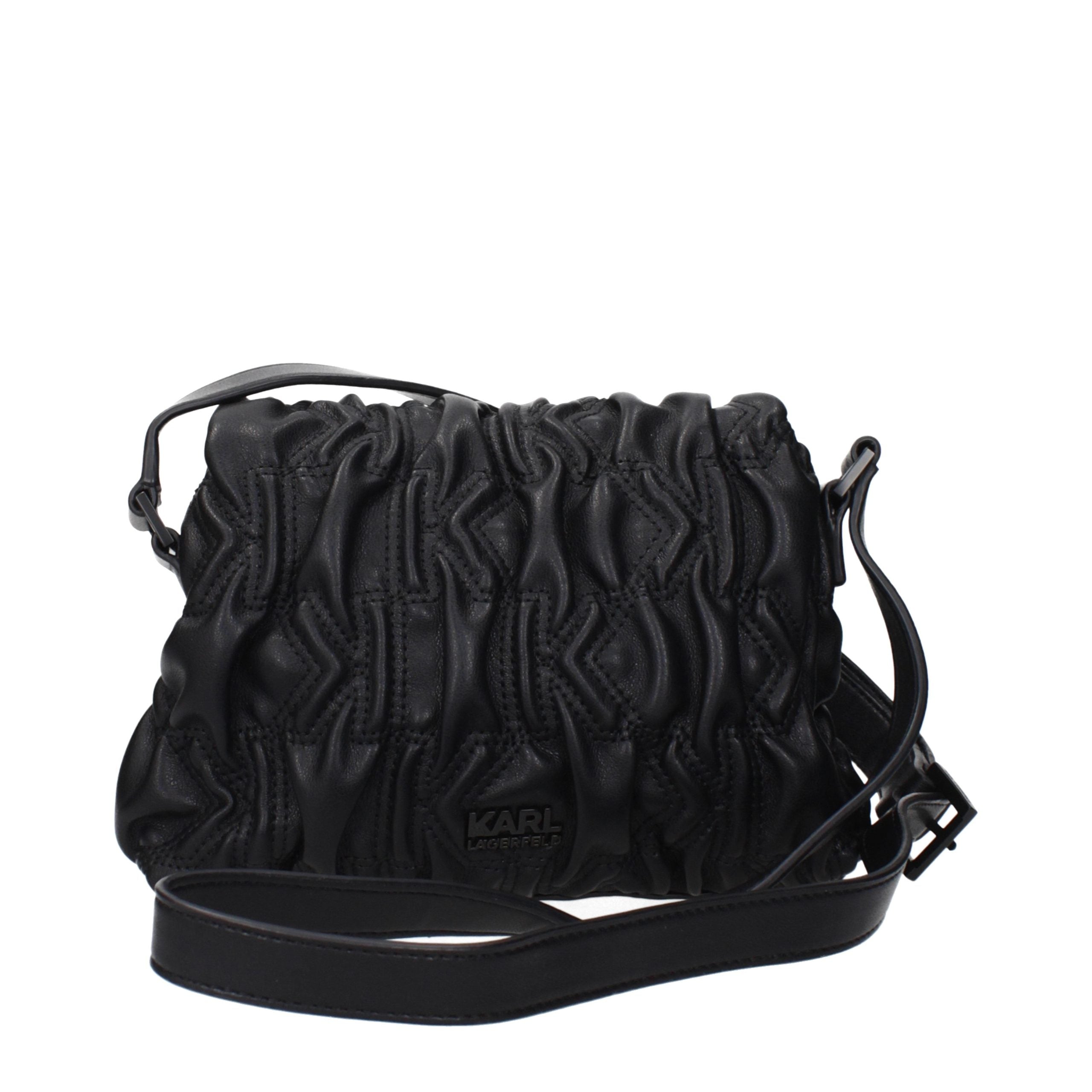 Karl Lagerfeld Black Polyester Crossbody Women's Bag