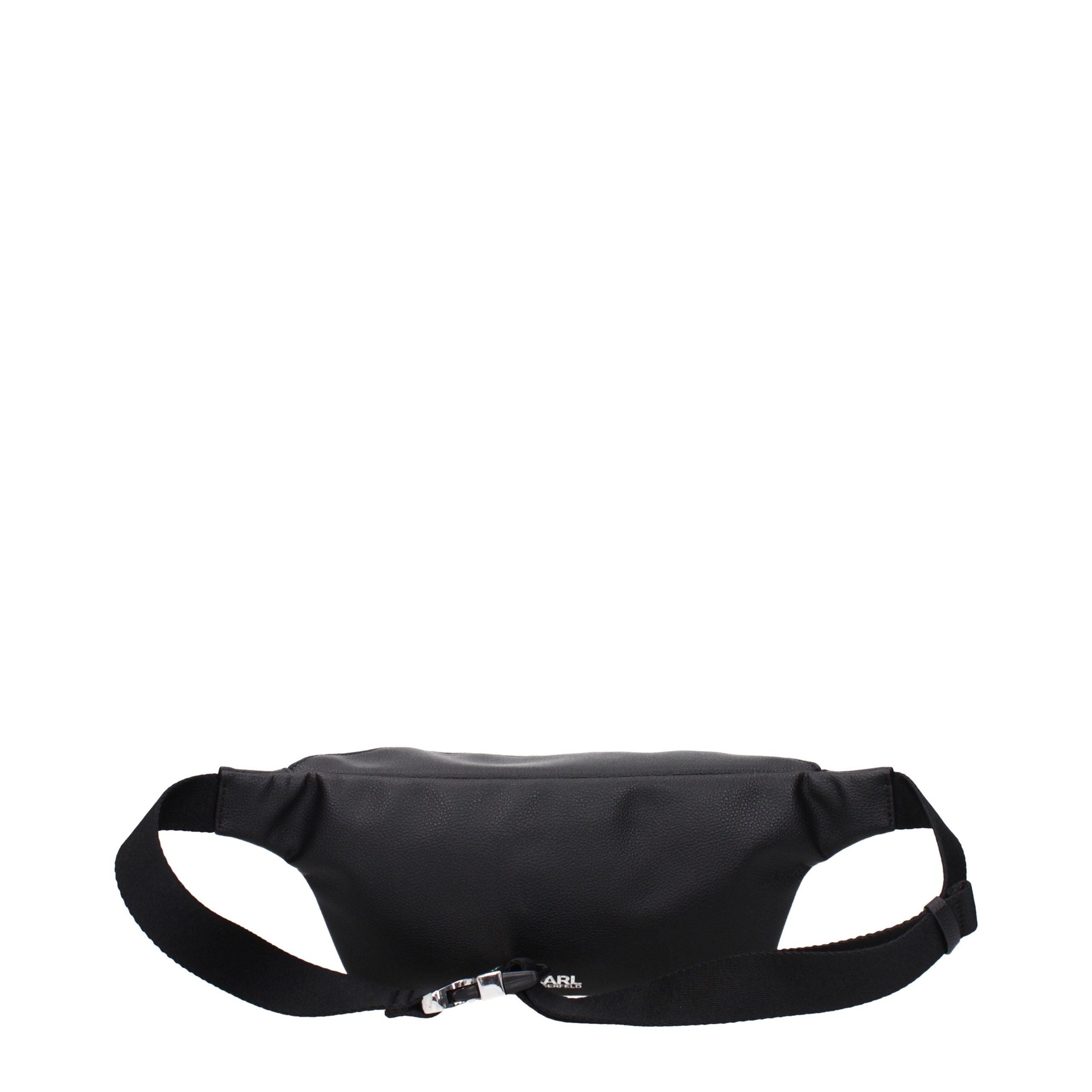 Karl Lagerfeld Black Leather Women's Backpack