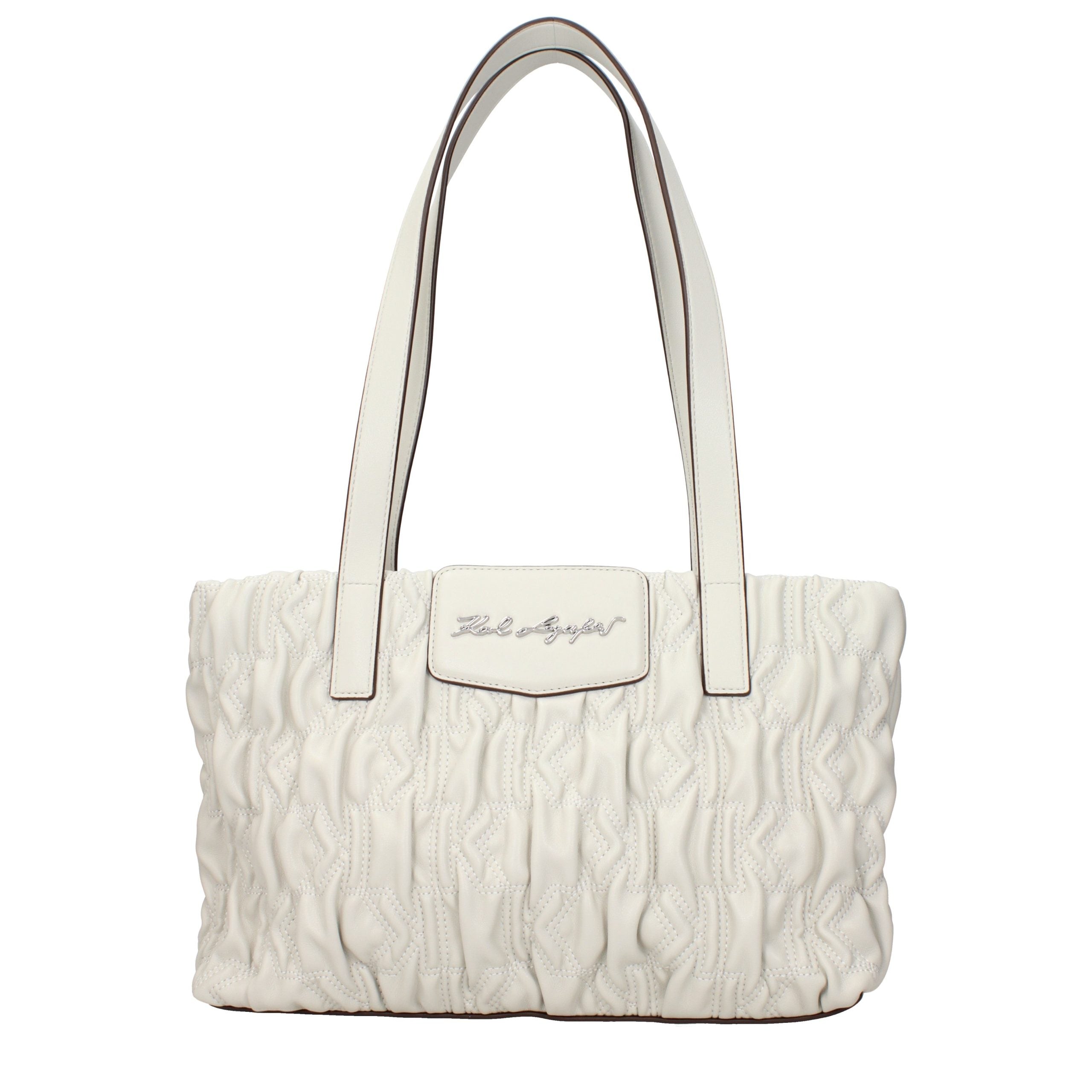 Karl Lagerfeld Gray Polyester Shoulder Women's Bag