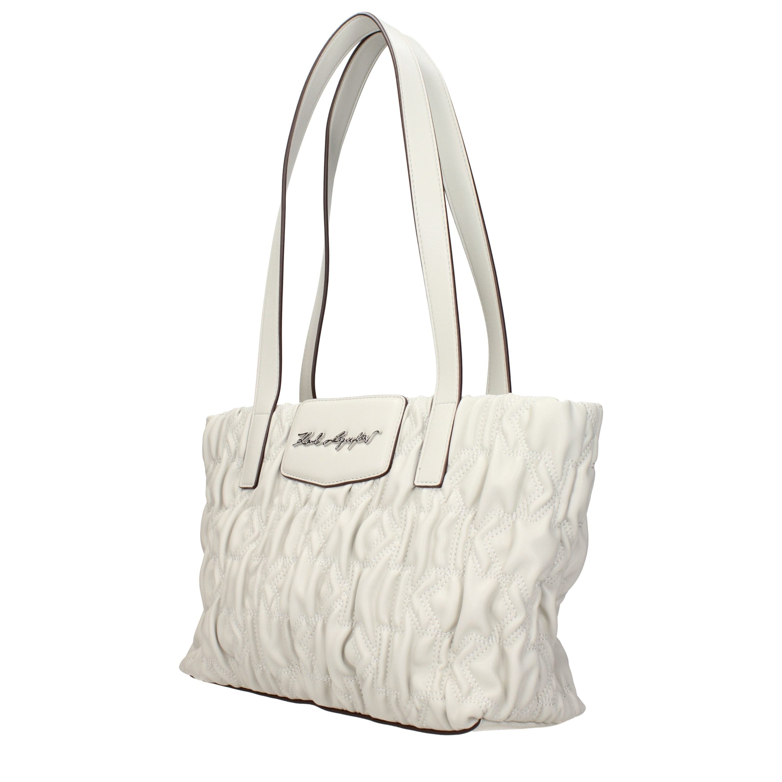 Karl Lagerfeld Gray Polyester Shoulder Women's Bag