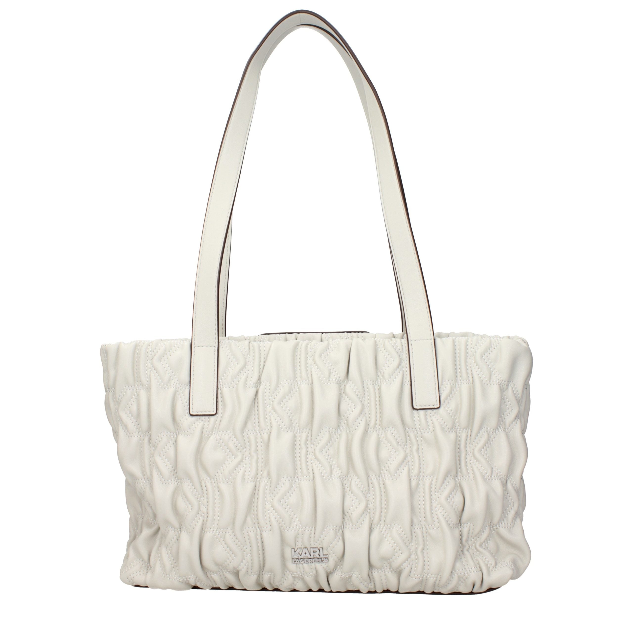 Karl Lagerfeld Gray Polyester Shoulder Women's Bag