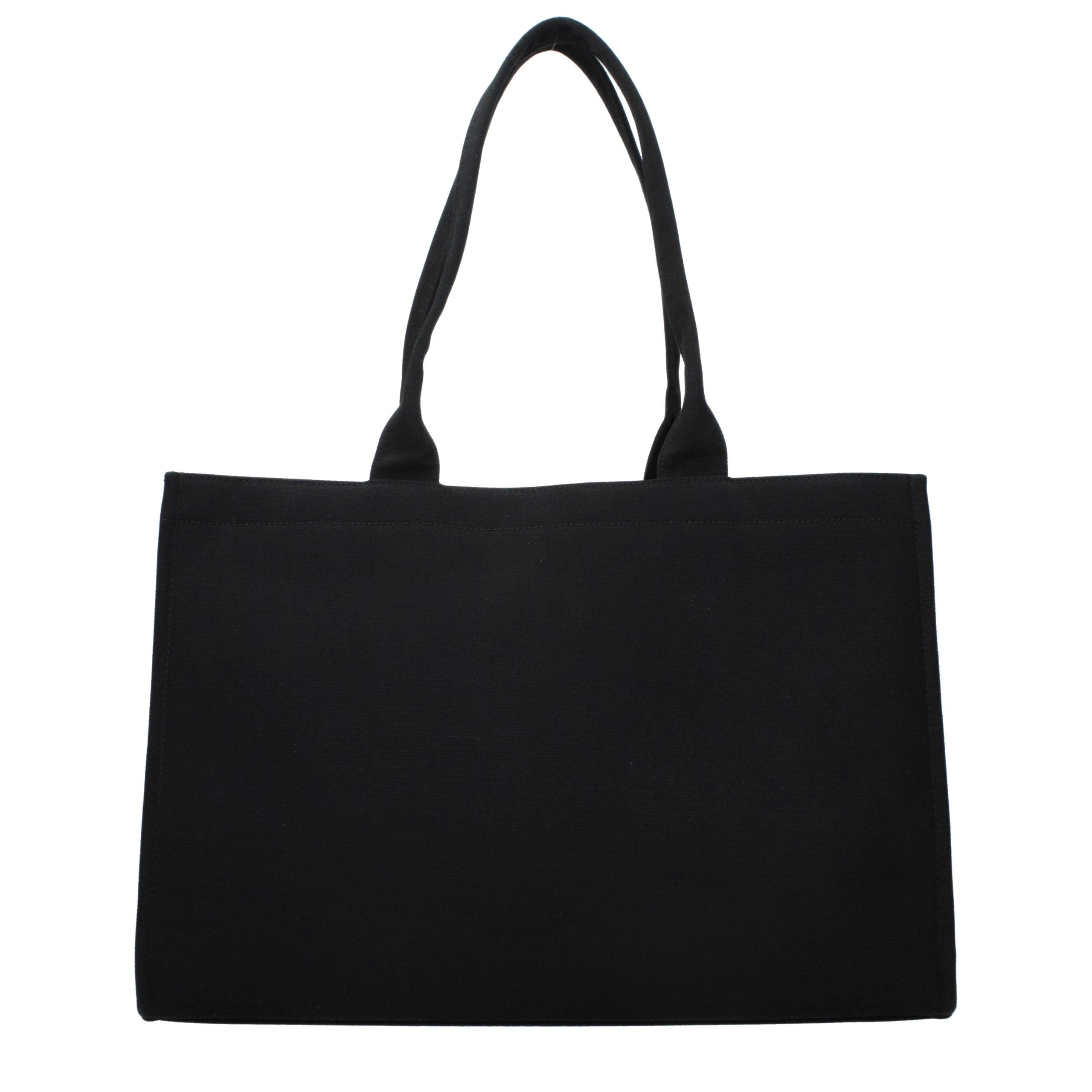 Karl Lagerfeld Black Fabric Shoulder Women's Bag
