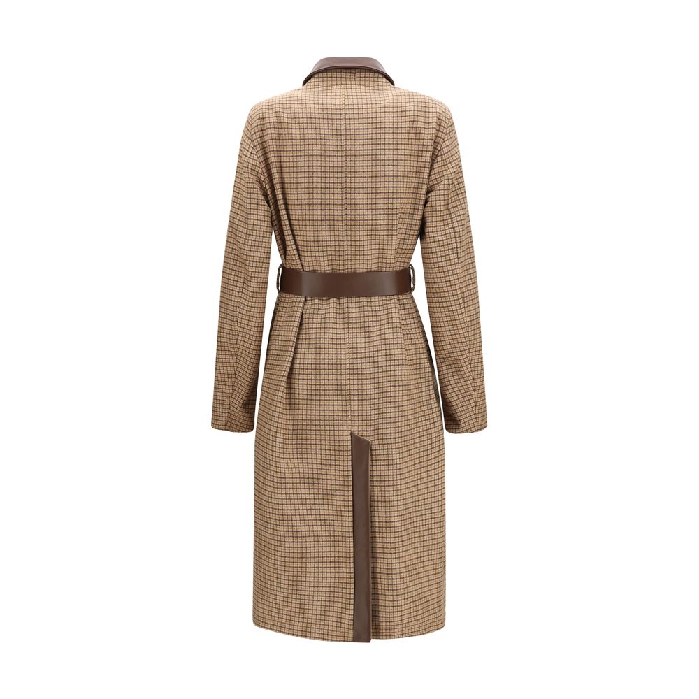 Jacob Cohen Brown Cotton Women's Coat