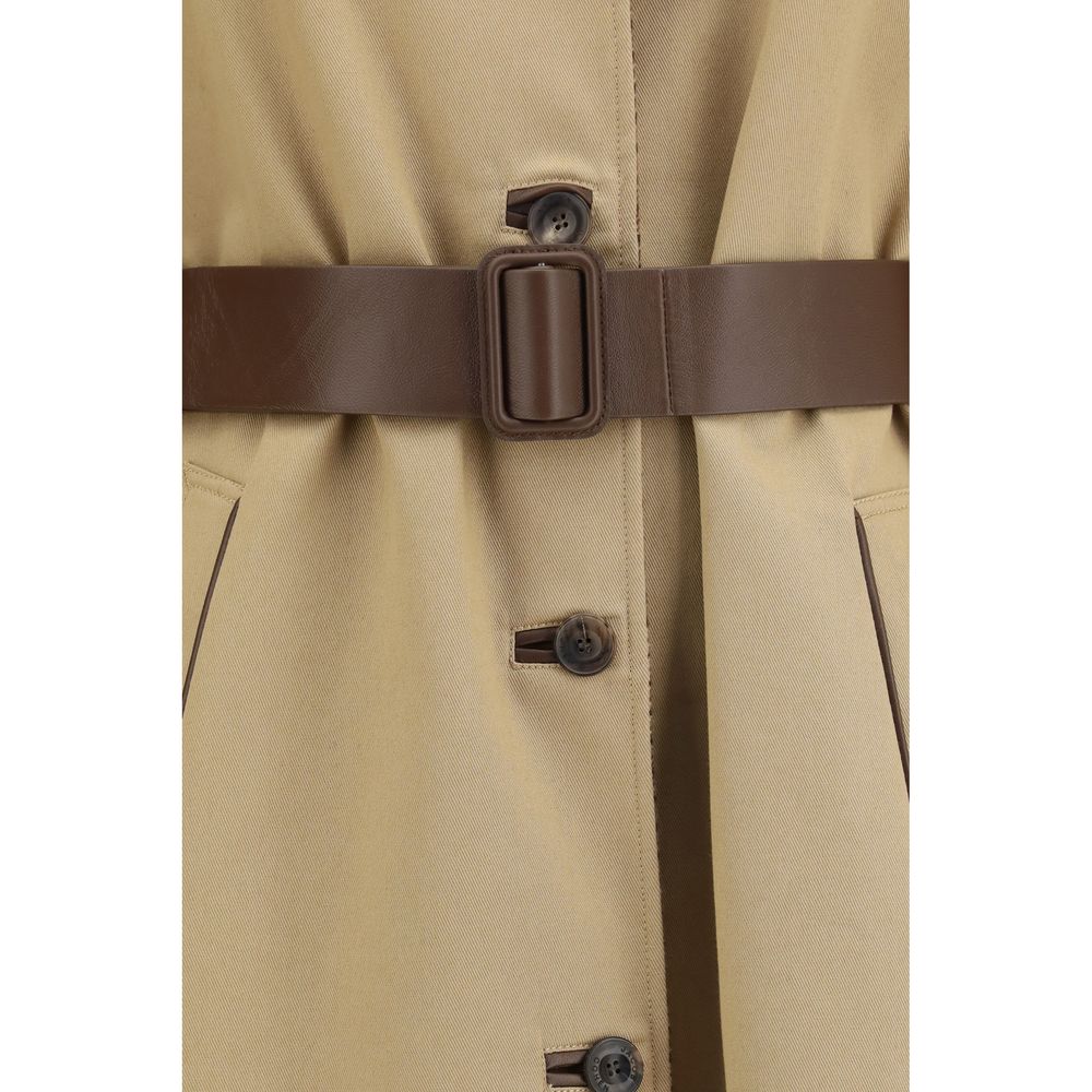 Jacob Cohen Brown Cotton Women's Coat