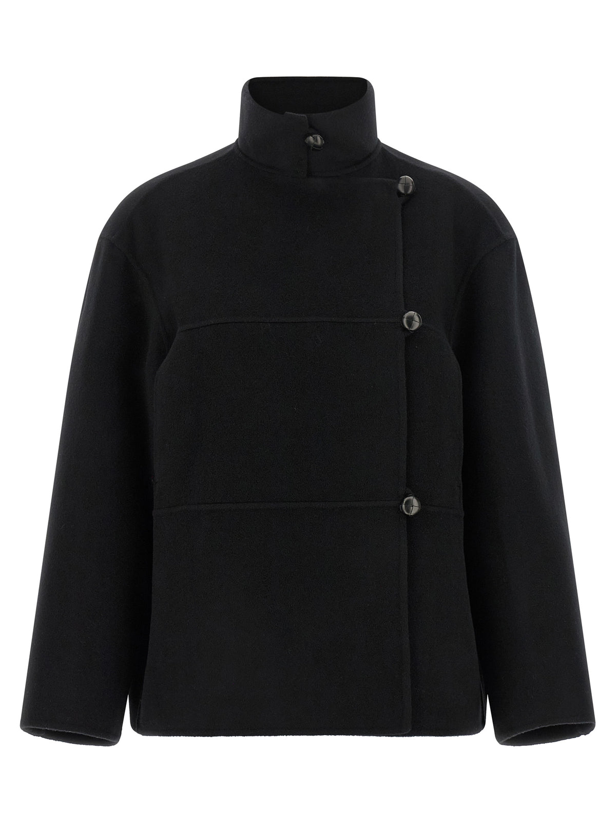 Rohe Black Wool Women's Coat