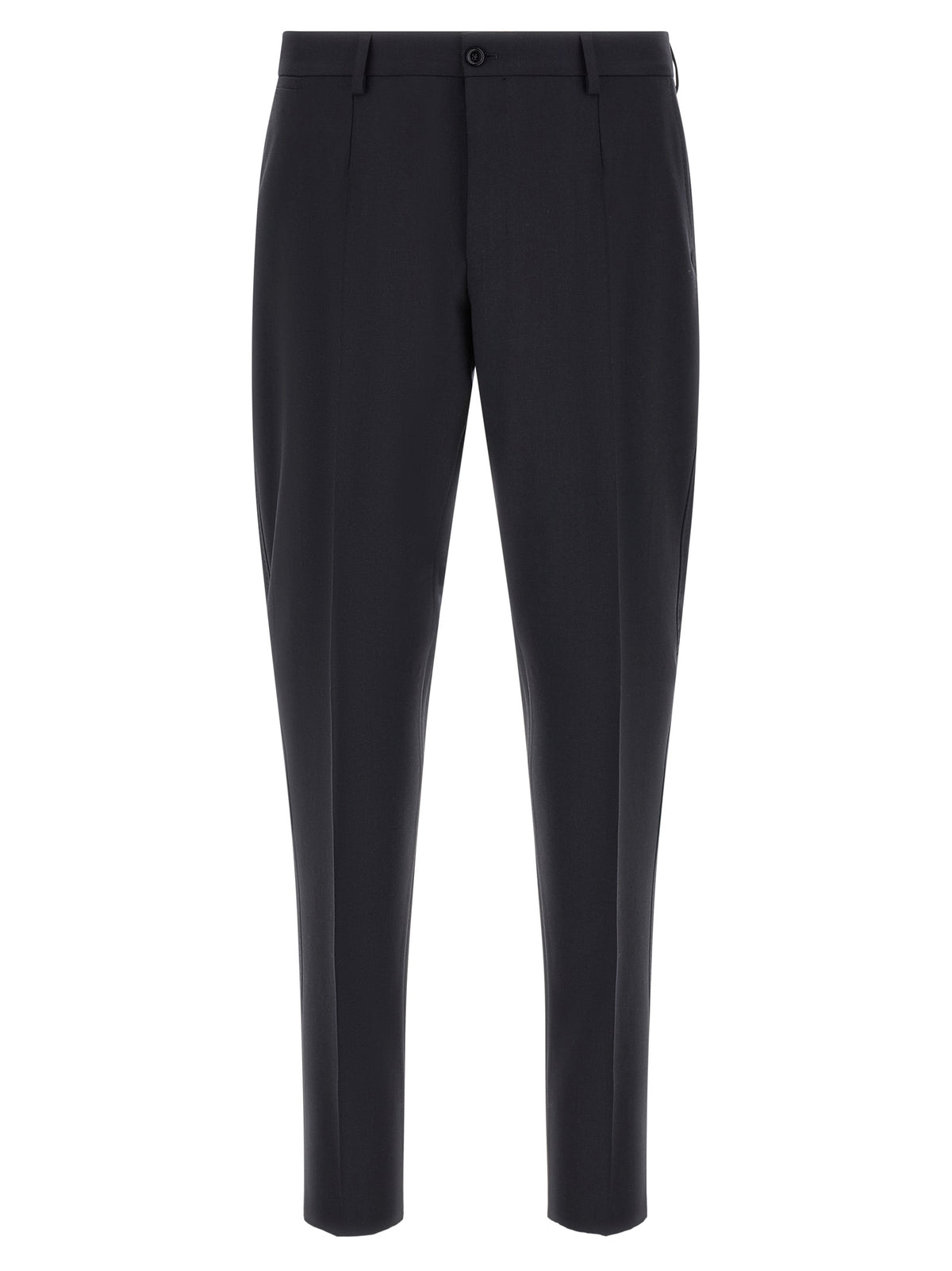 Dolce & Gabbana Blue Virgin Wool Two-Piece Men's Suit