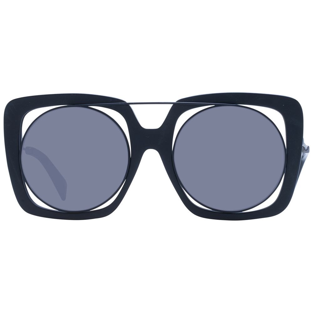 Yohji Yamamoto Black Monel  Sunglasses