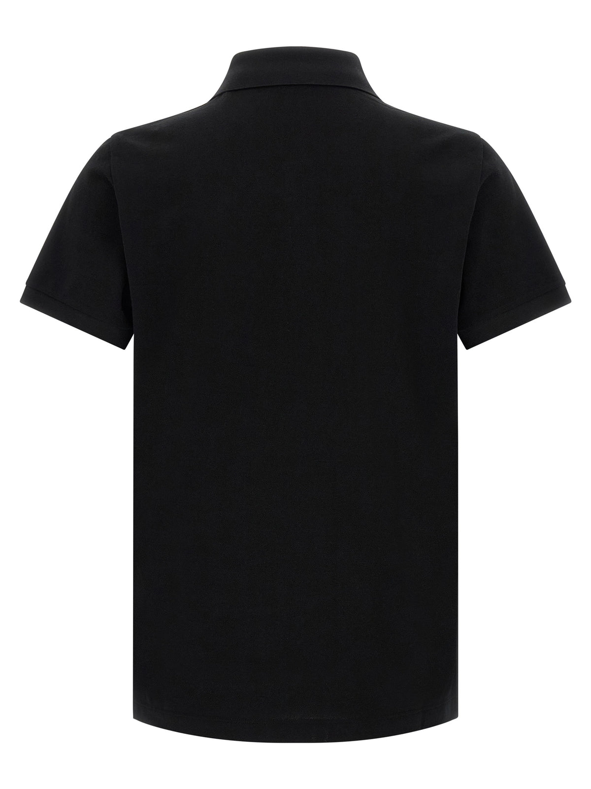 Fendi Black Cotton Polo Men's Shirt
