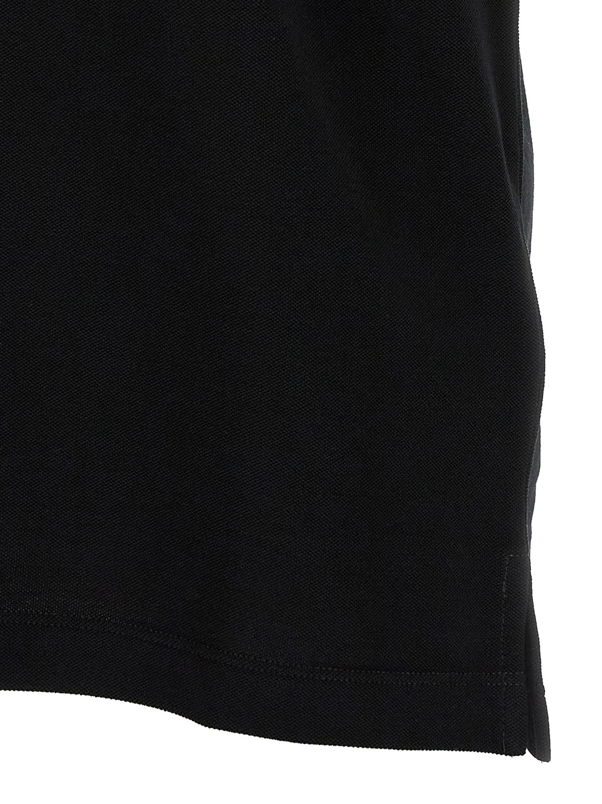 Fendi Black Cotton Polo Men's Shirt