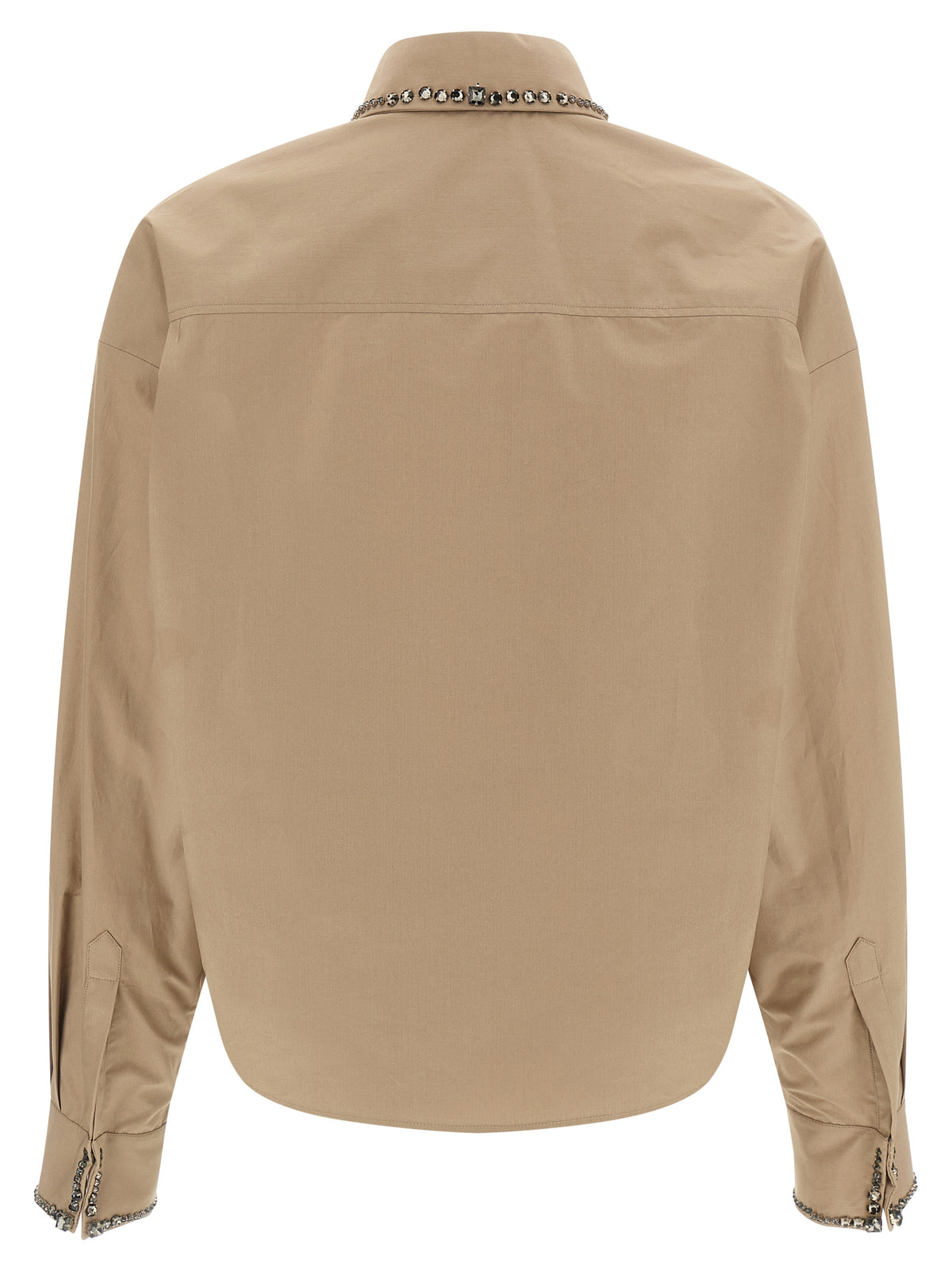 Fabiana Filippi Beige Cotton Women's Blouse