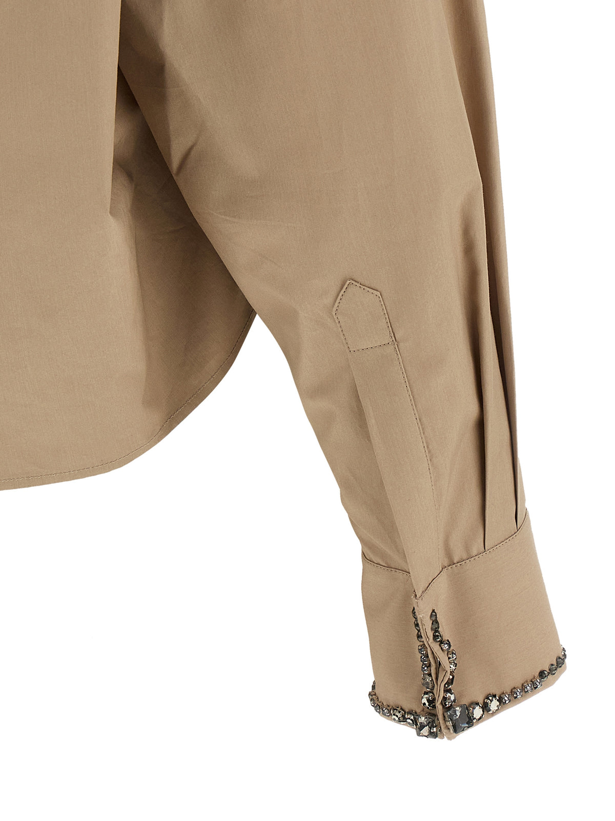Fabiana Filippi Beige Cotton Women's Blouse