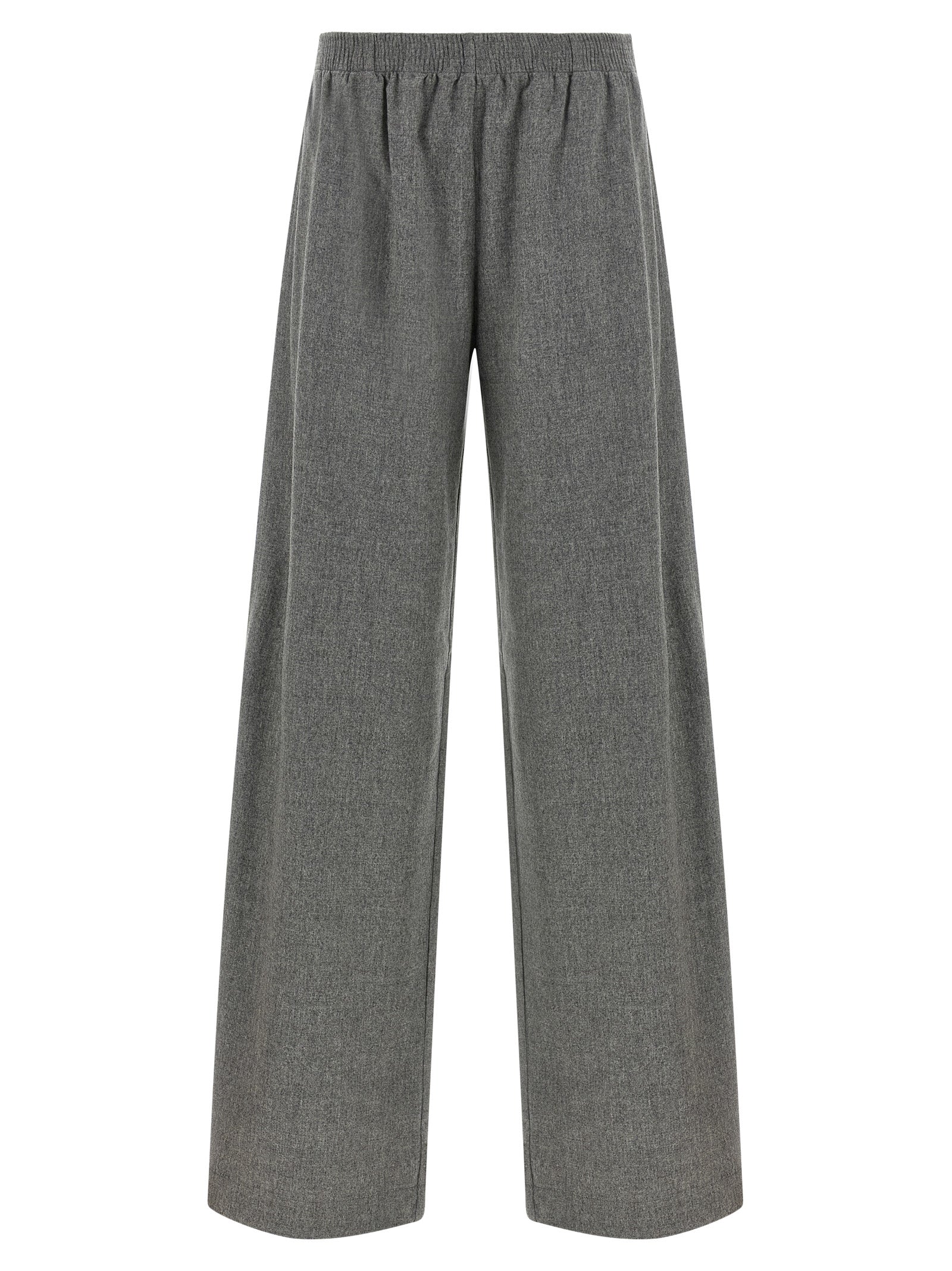 Fabiana Filippi Gray Virgin Wool Cargo Women's Pants