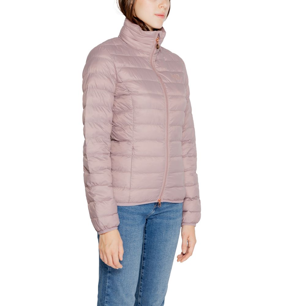 EA7 Emporio Armani Purple Polyamide Shell Women's Jacket