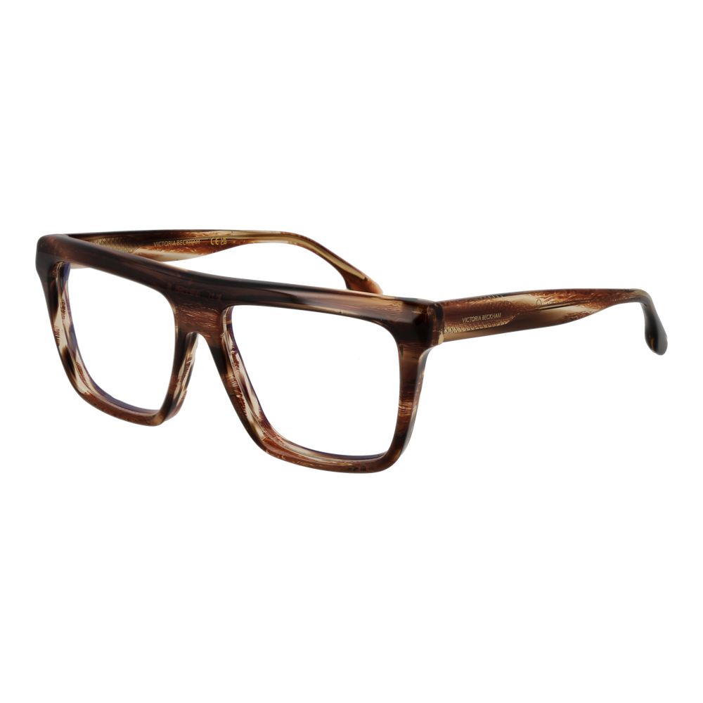 Victoria Beckham Brown Acetate Glasses Women's (Frames)