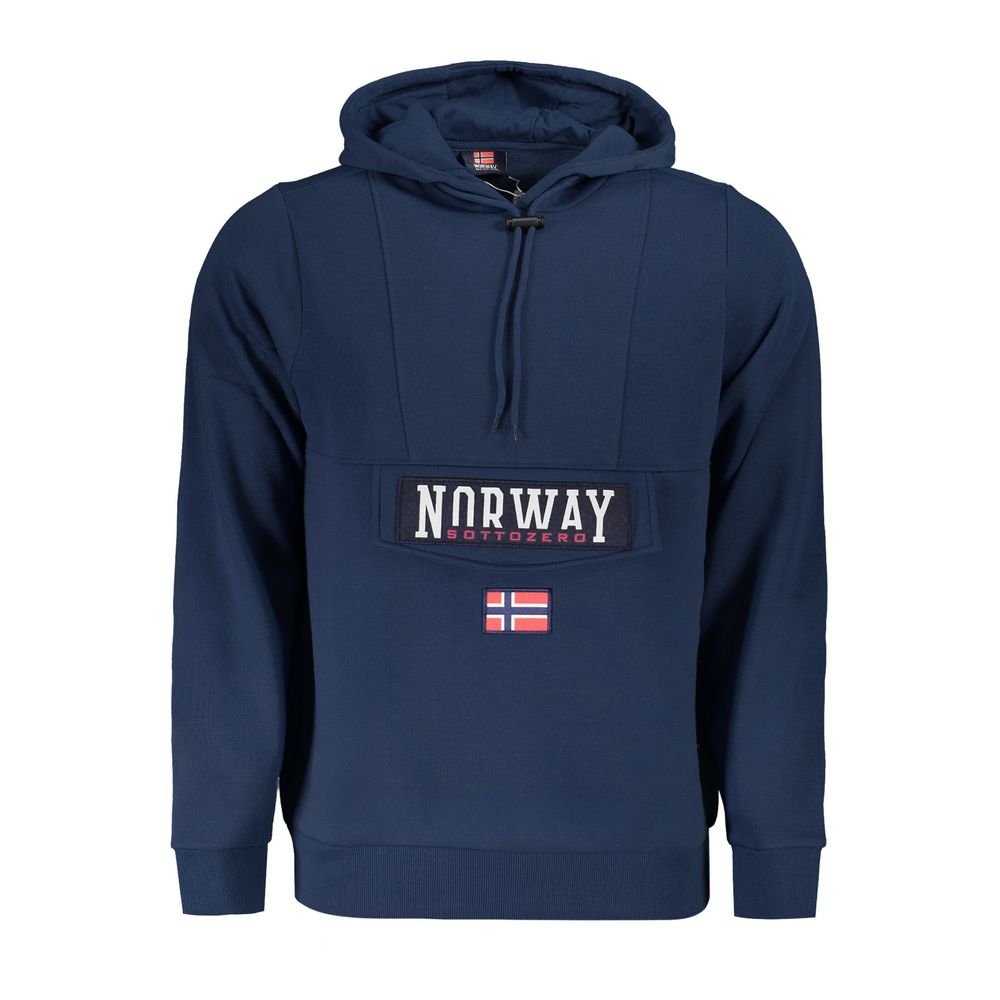 Norway 1963 Blue Cotton Men Men's Sweatshirt