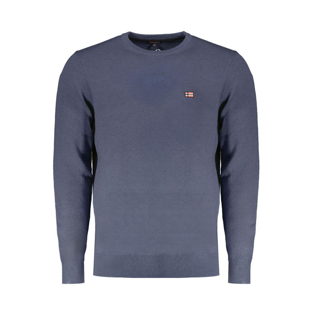 Norway 1963 Blue Wool Men Men's Sweater