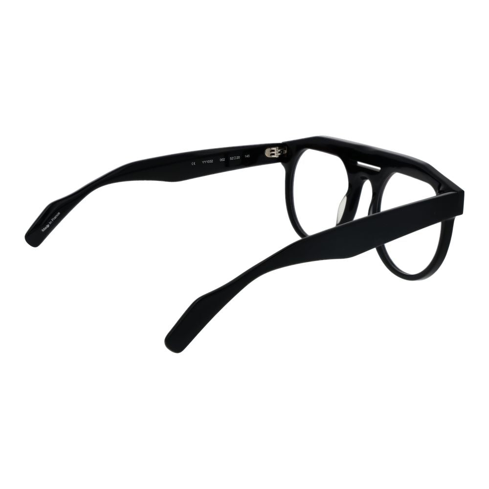 Yohji Yamamoto Black Plastic Glasses Men's (Frames)