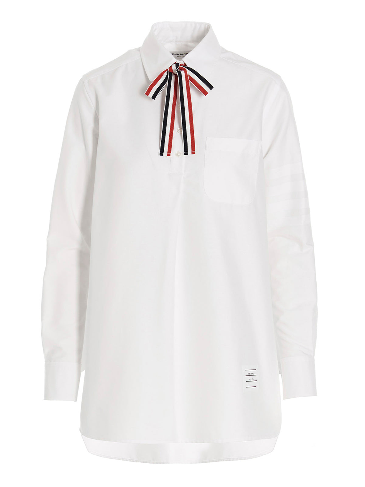 Thom Browne White Cotton Women's Blouse