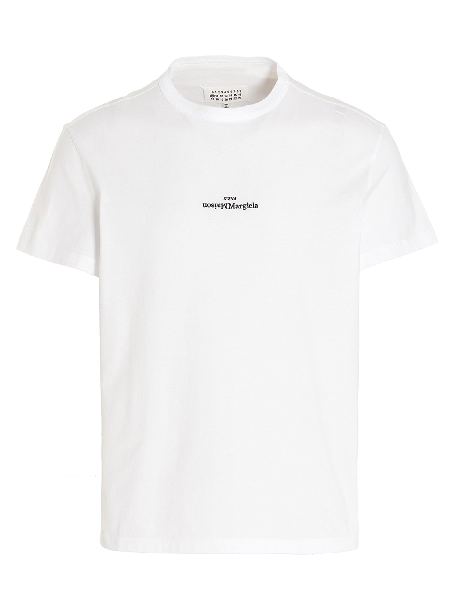 Maison Margiela White Cotton Men's T-Shirt