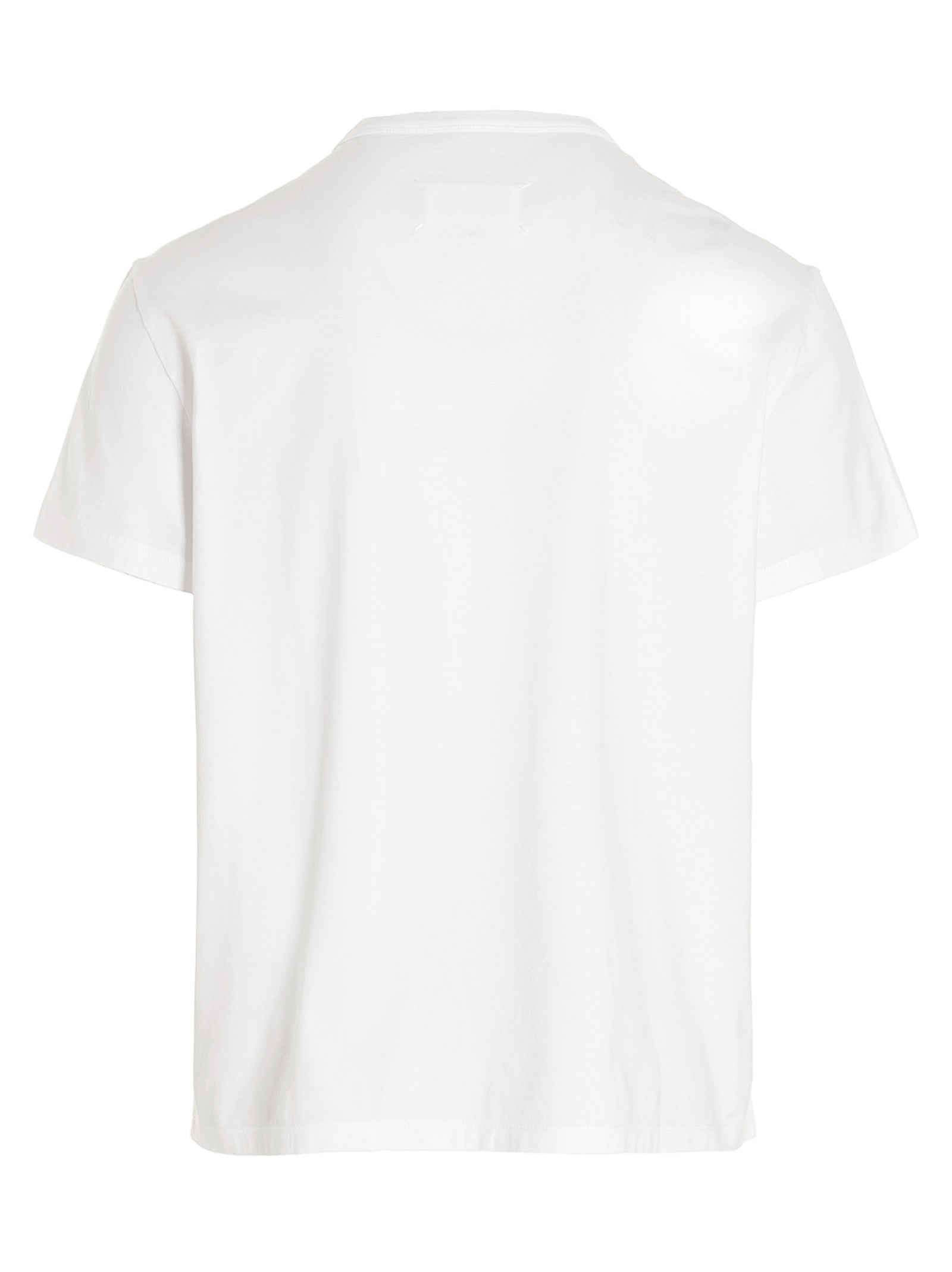 Maison Margiela White Cotton Men's T-Shirt