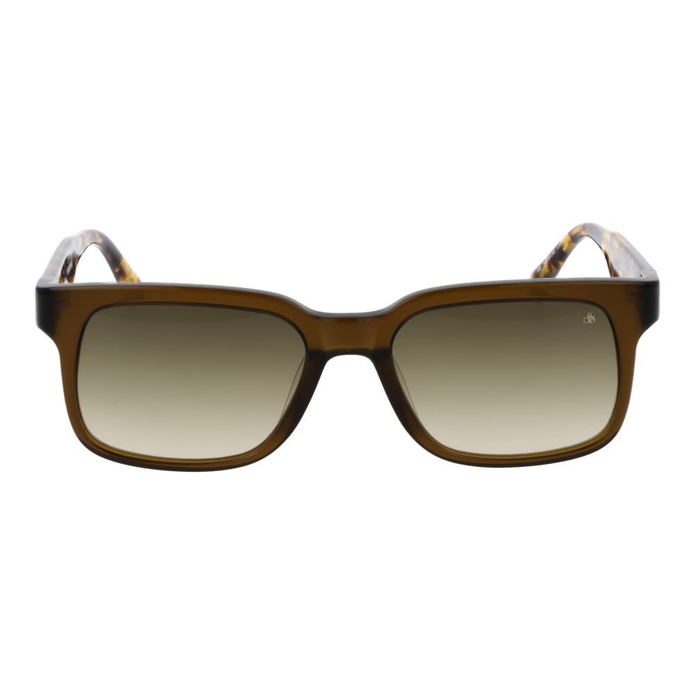 Scotch & Soda Brown Metal Men's Sunglasses