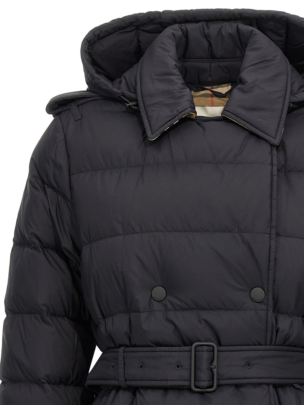 Burberry Black Polyamide Women's Coat
