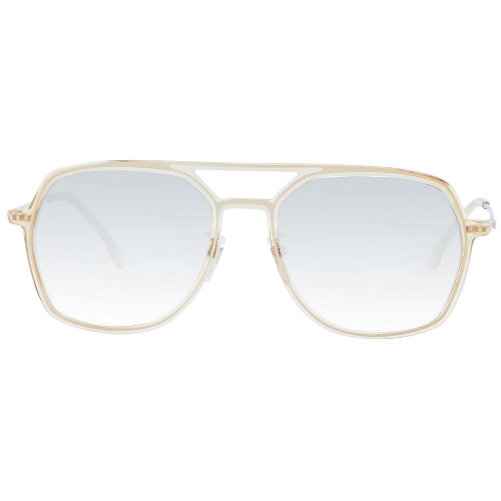 Lozza Beige Acetate & Plastic  Sunglasses