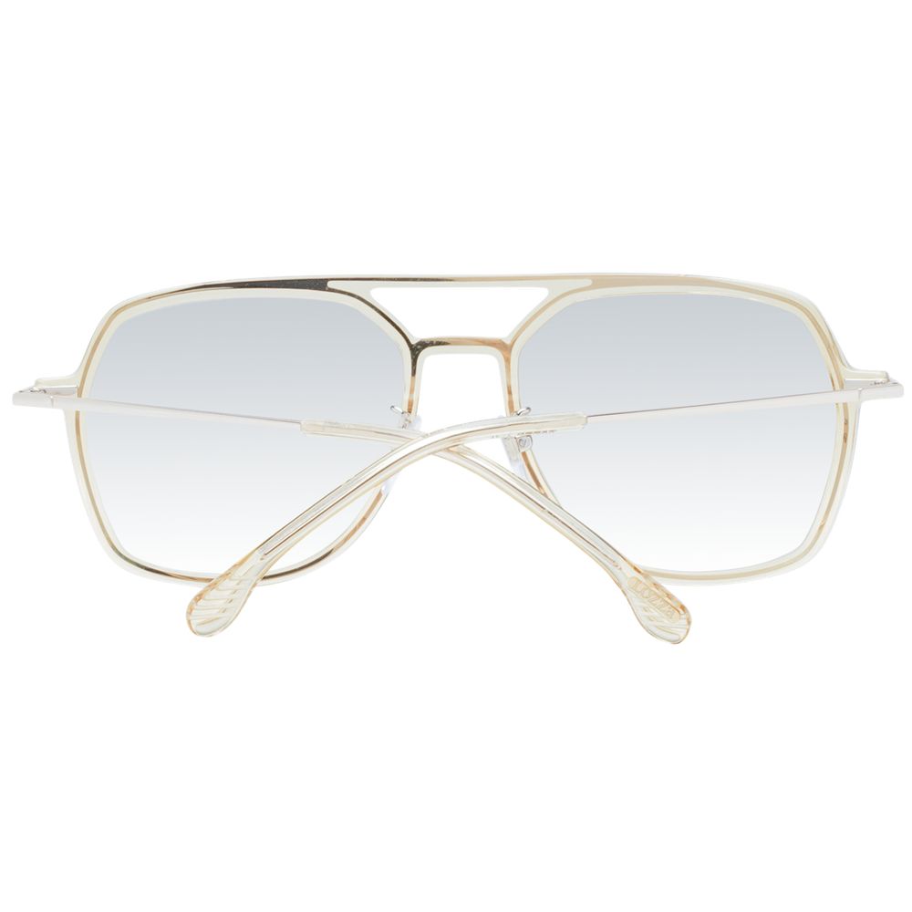 Lozza Beige Acetate & Plastic  Sunglasses