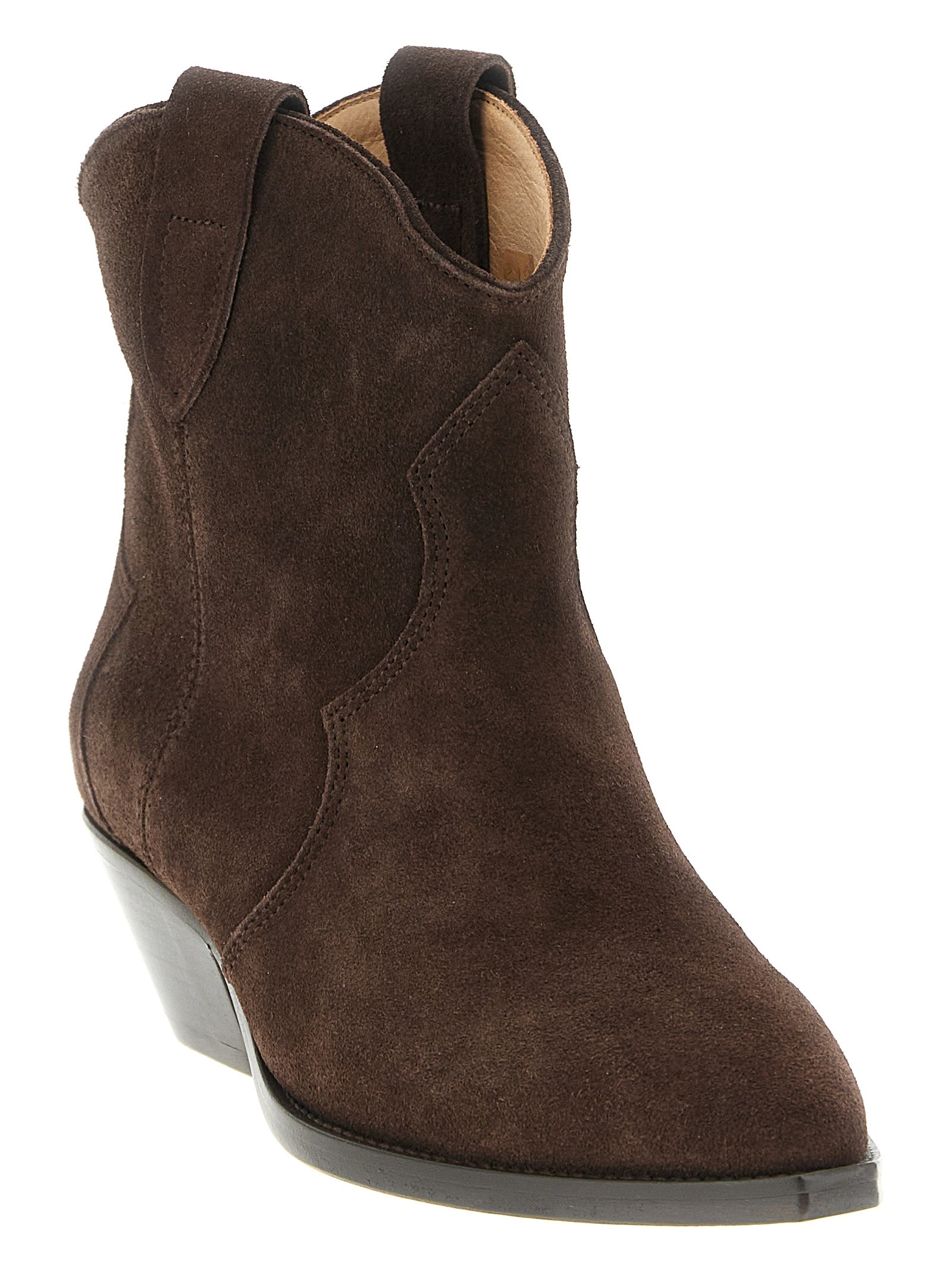 Isabel Marant Brown Calfskin Chelsea Women's Boots