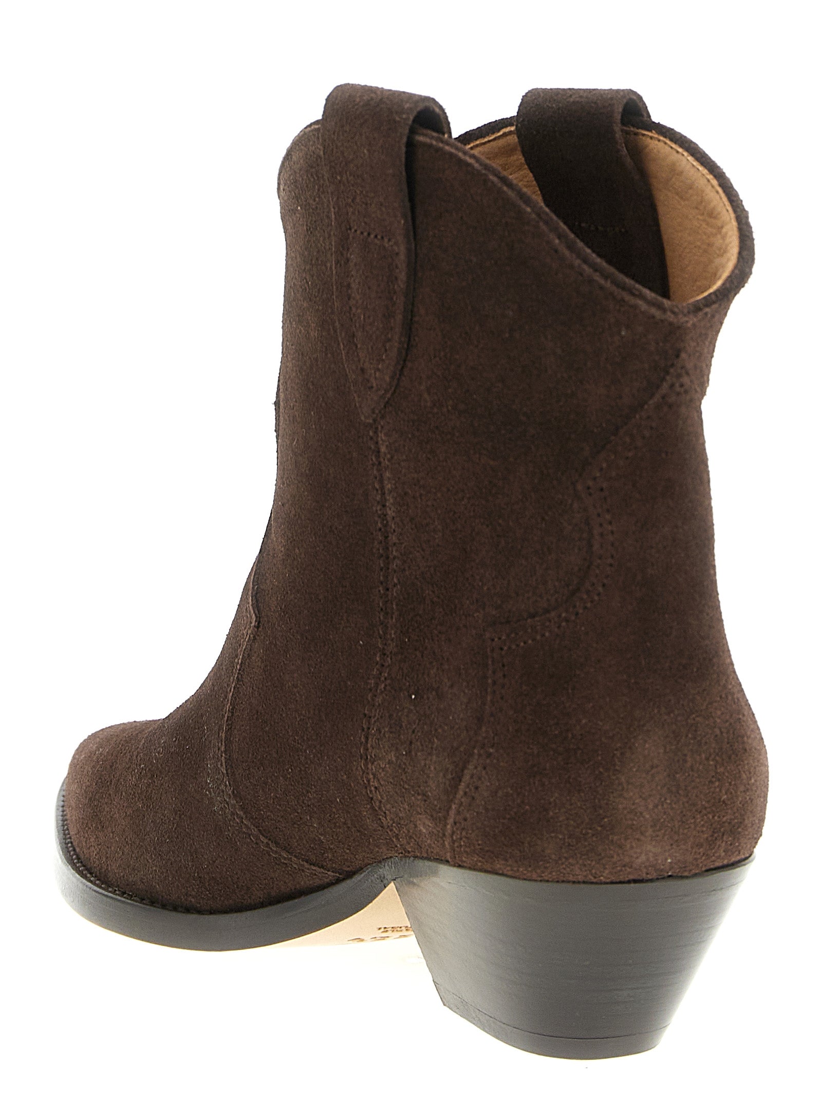 Isabel Marant Brown Calfskin Chelsea Women's Boots