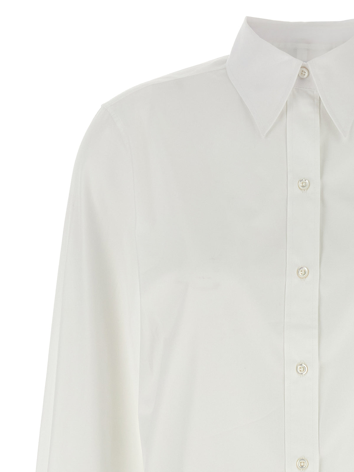 Thom Browne White Cotton Women's Blouse