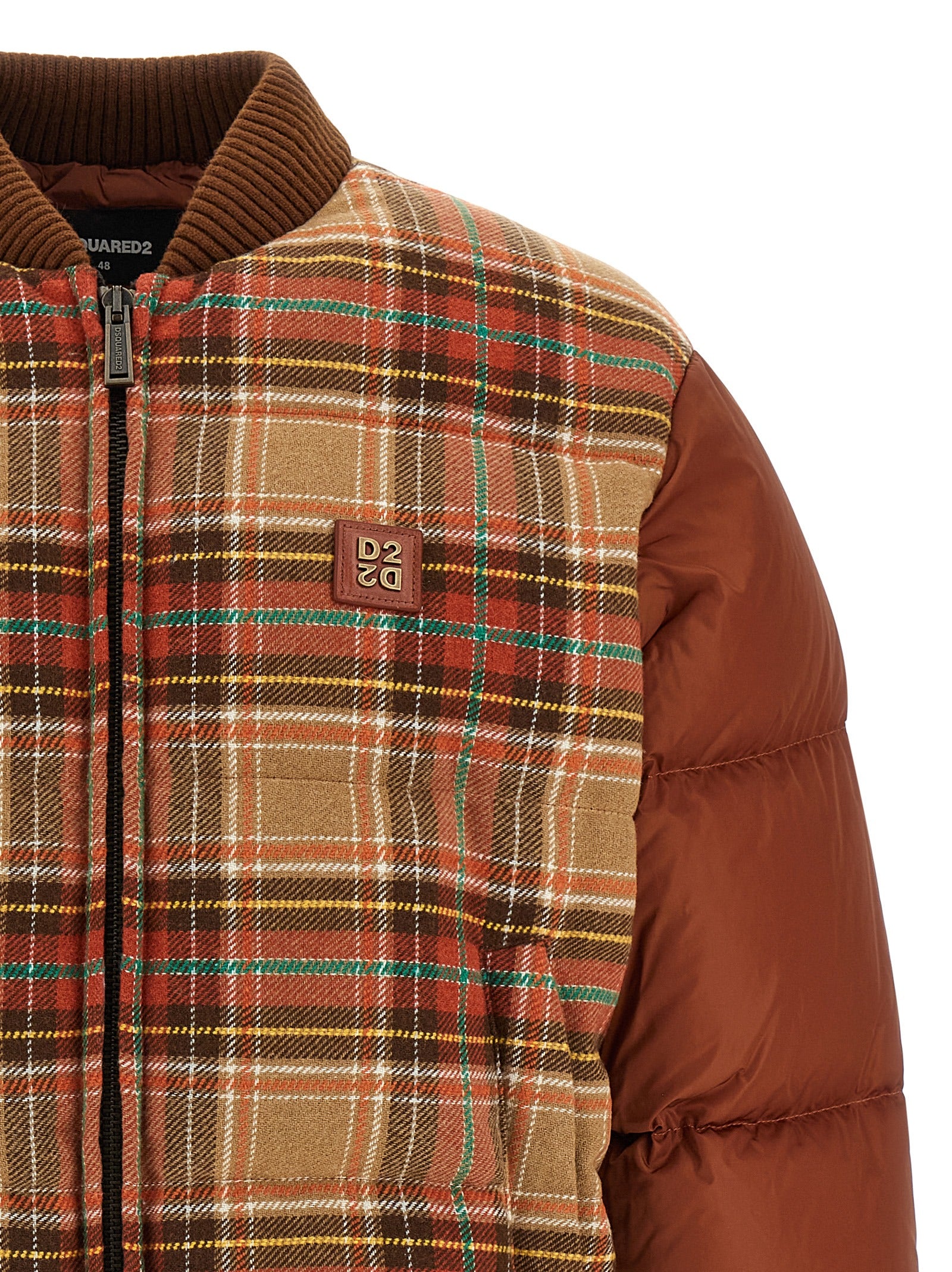 Dsquared² Brown Marabou Men's Bomber