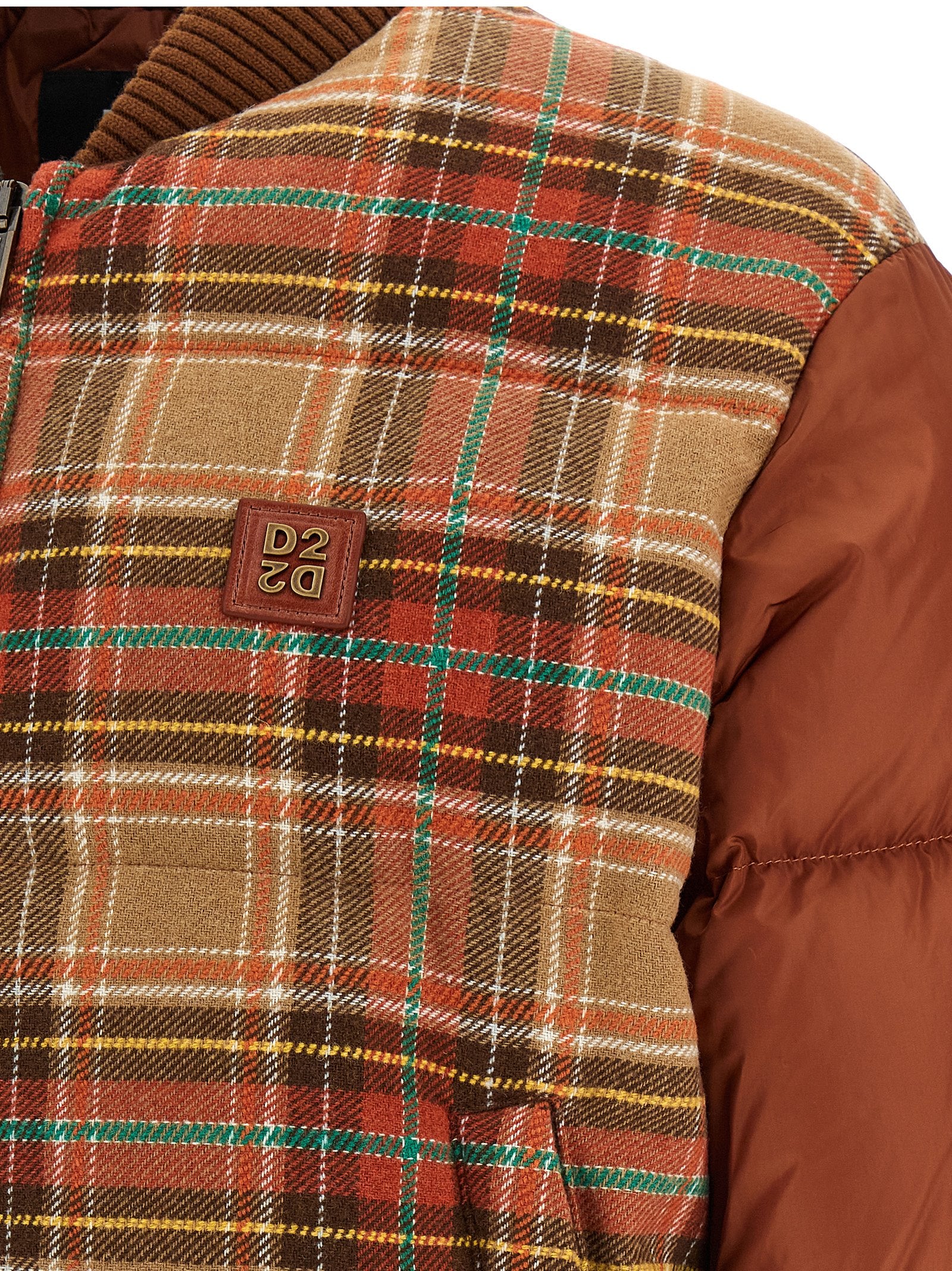 Dsquared² Brown Marabou Men's Bomber