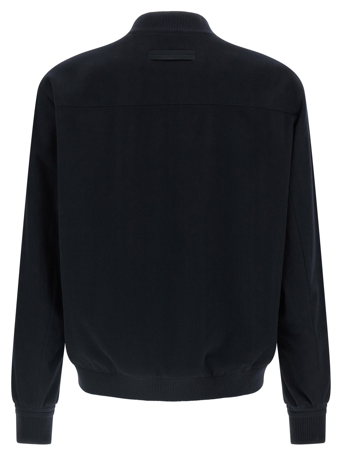 ZEGNA Blue Cashmere Men's Bomber