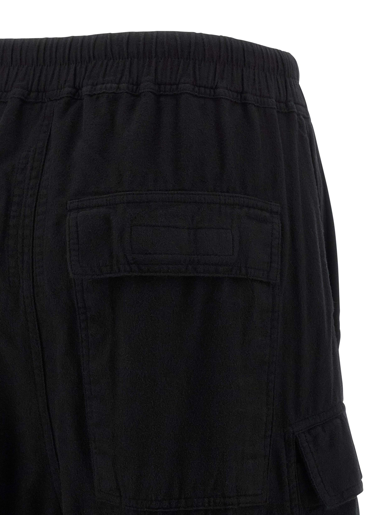 DRKSHDW Black Cotton Cargo Women's Pants
