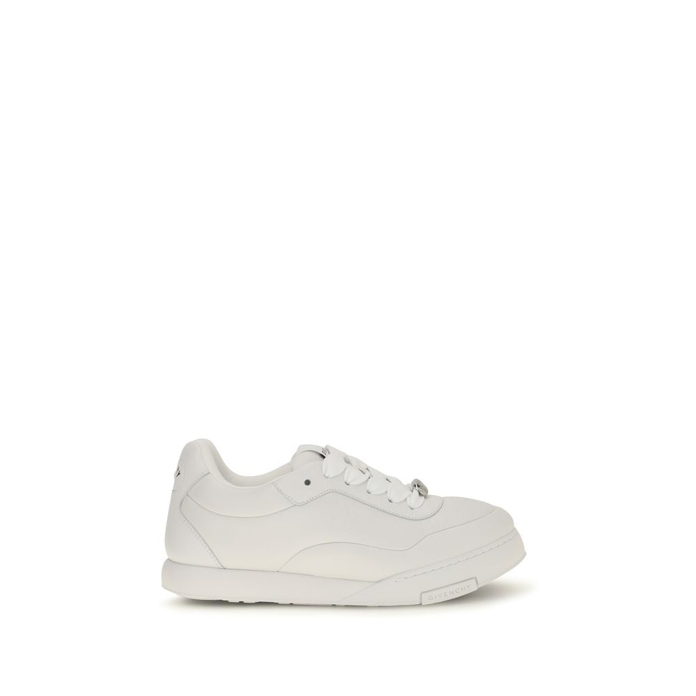 Givenchy White Calf Leather Bos Taurus Men's Sneakers
