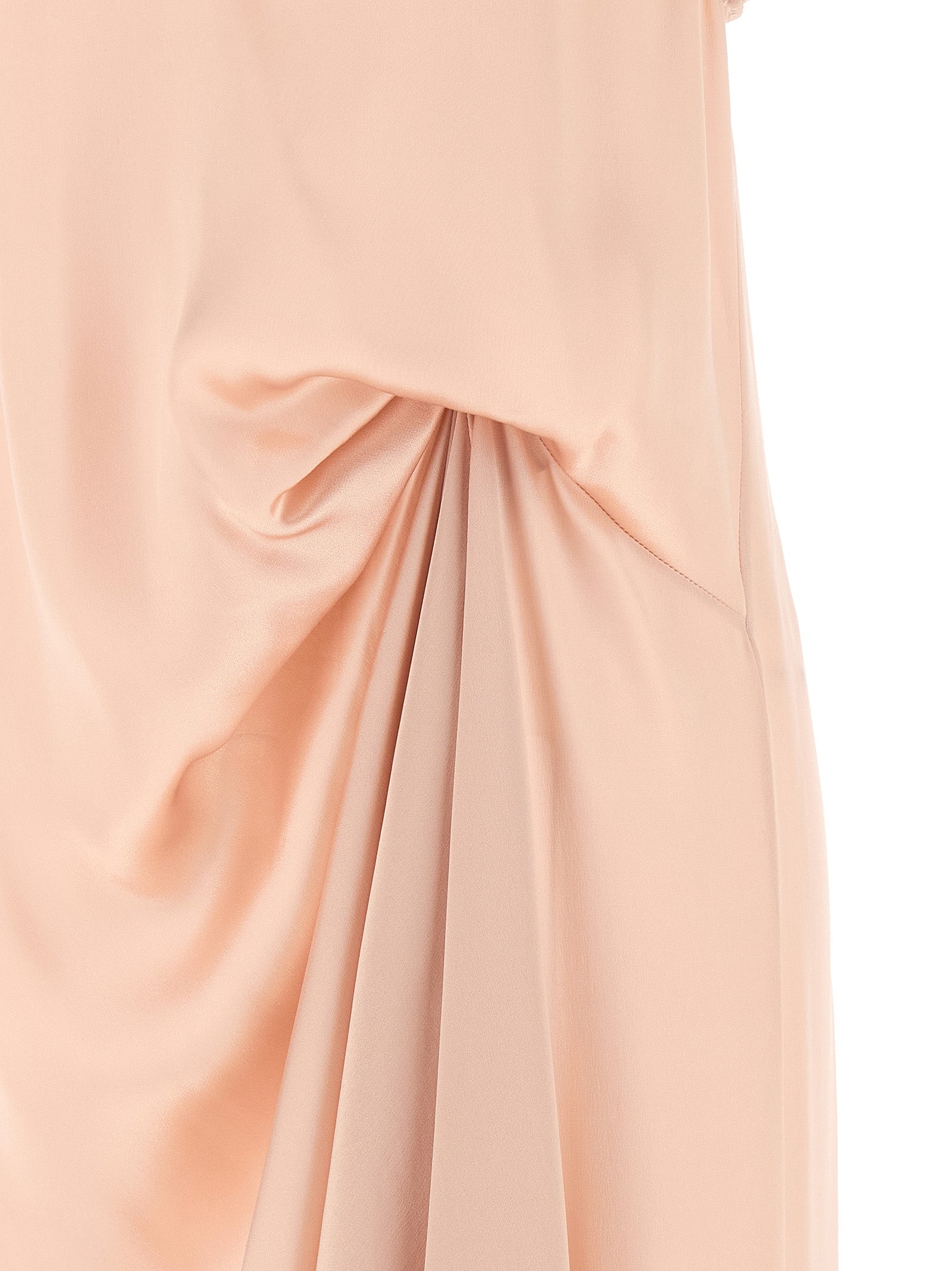 Maison Margiela Multicolor Acetate Midi Women's Dress