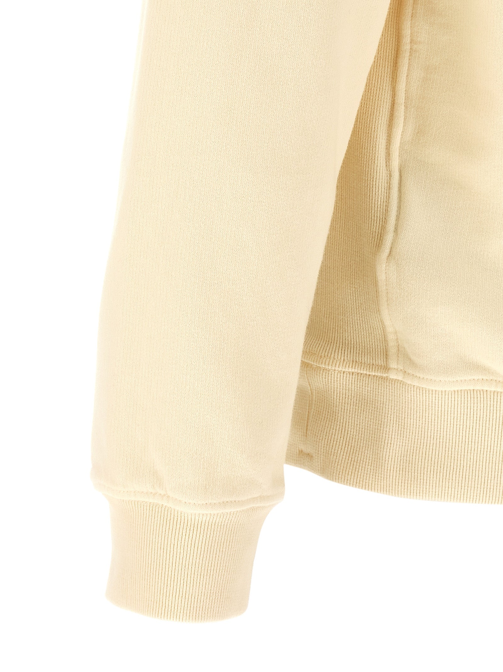 Stone Island White Cotton Men's Sweatshirt
