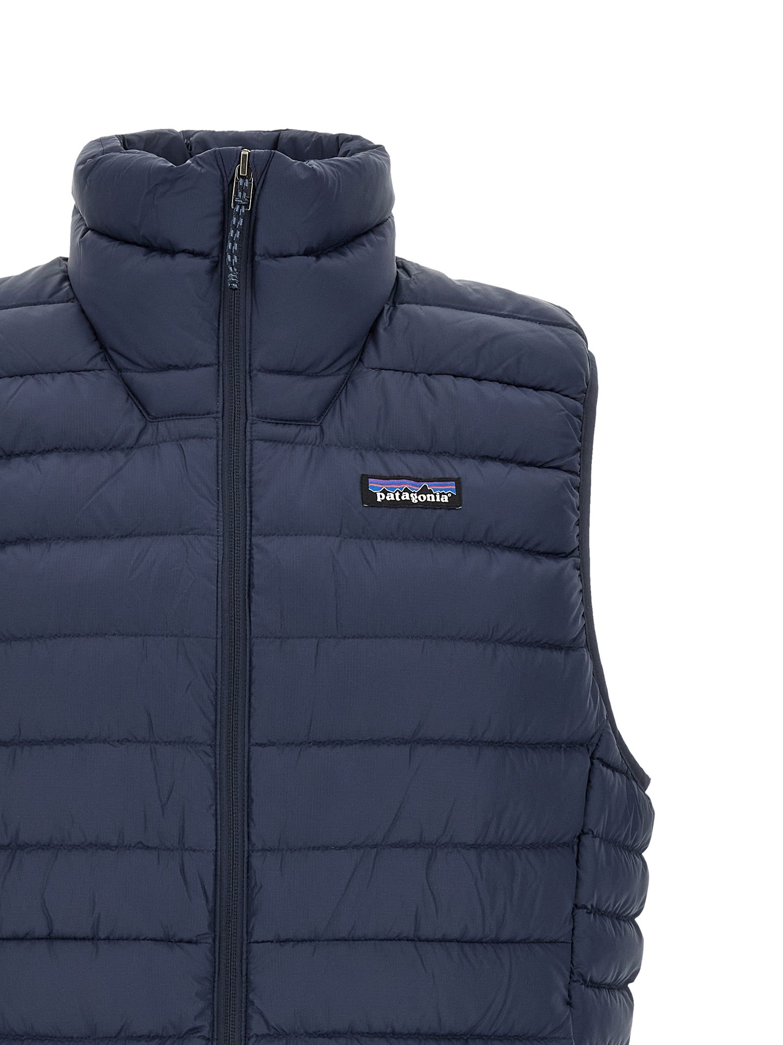 PATAGONIA Blue Nylon Sleeveless Men's Jacket